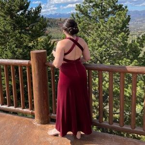 Revelry Dylan bridesmaid dress in romantic rose